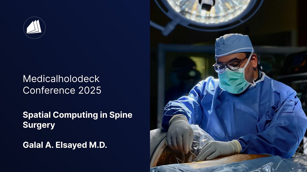 Spatial computing in spine surgery